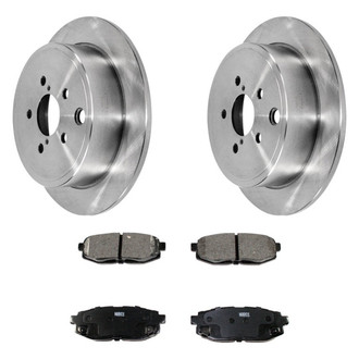 DuraGo® - Plain Rear Brake Kit with Ceramic Pads