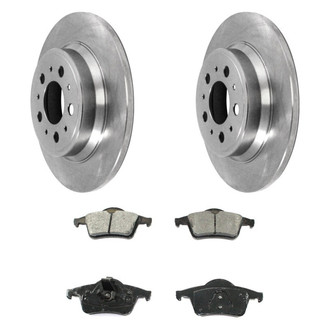 DuraGo® - Plain Rear Brake Kit with Ceramic Pads