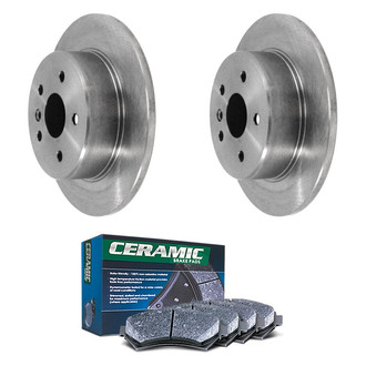 DuraGo® - Plain Rear Brake Kit with Ceramic Pads