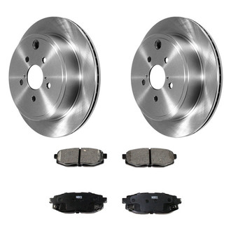 DuraGo® - Plain Rear Brake Kit with Ceramic Pads