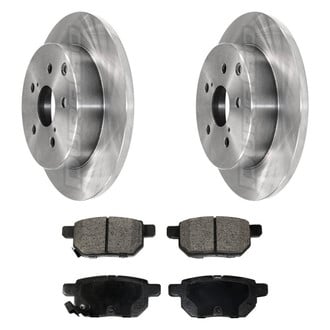 DuraGo® - Plain Rear Brake Kit with Ceramic Pads