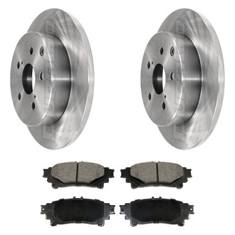 DuraGo® - Plain Rear Brake Kit with Ceramic Pads