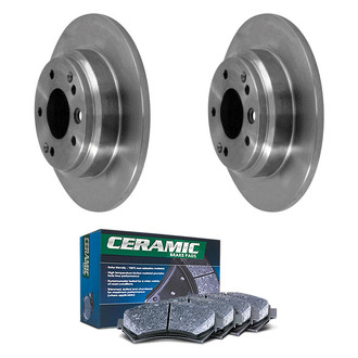 DuraGo® - Plain Rear Brake Kit with Ceramic Pads