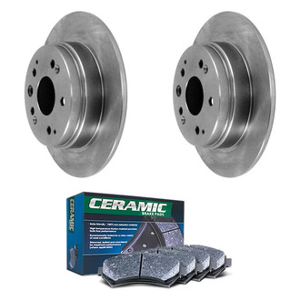 DuraGo® - Plain Rear Brake Kit with Ceramic Pads