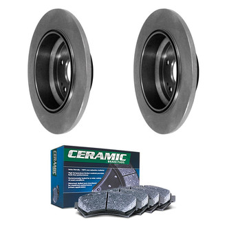 DuraGo® - Plain Rear Brake Kit with Ceramic Pads