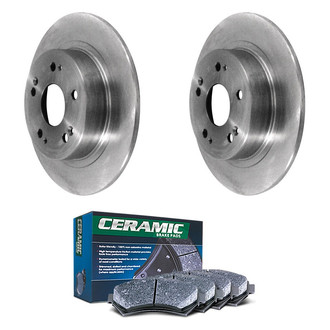 DuraGo® - Plain Rear Brake Kit with Ceramic Pads