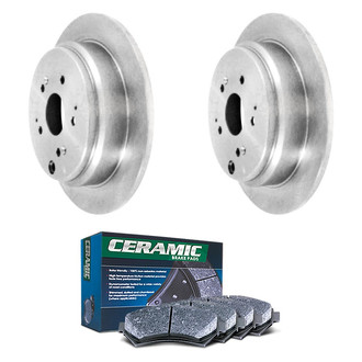 DuraGo® - Plain Rear Brake Kit with Ceramic Pads