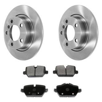 DuraGo® - Plain Rear Brake Kit with Ceramic Pads