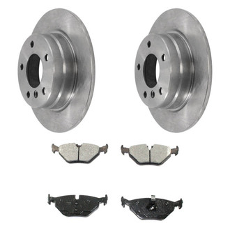 DuraGo® - Plain Rear Brake Kit with Ceramic Pads