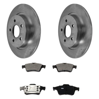 DuraGo® - Plain Rear Brake Kit with Ceramic Pads