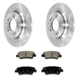DuraGo® - Plain Rear Brake Kit with Ceramic Pads