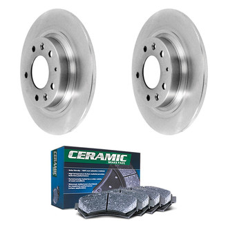 DuraGo® - Plain Rear Brake Kit with Ceramic Pads