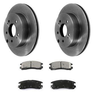 DuraGo® - Plain Rear Brake Kit with Ceramic Pads
