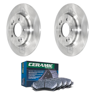 DuraGo® - Plain Rear Brake Kit with Ceramic Pads