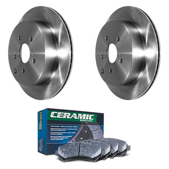 DuraGo® - Plain Rear Brake Kit with Ceramic Pads