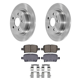 DuraGo® - Plain Rear Brake Kit with Ceramic Pads