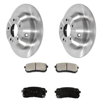 DuraGo® - Plain Rear Brake Kit with Ceramic Pads