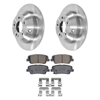 DuraGo® - Plain Rear Brake Kit with Ceramic Pads