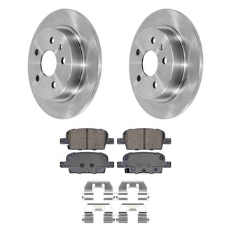 DuraGo® - Plain Rear Brake Kit with Ceramic Pads