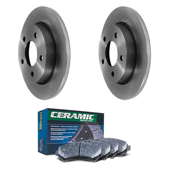 DuraGo® - Plain Rear Brake Kit with Ceramic Pads