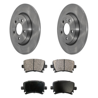 DuraGo® - Plain Rear Brake Kit with Ceramic Pads