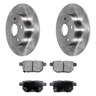 DuraGo® - Plain Rear Brake Kit with Ceramic Pads