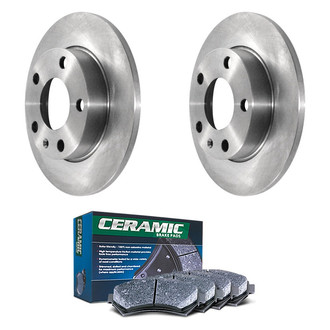 DuraGo® - Plain Rear Brake Kit with Ceramic Pads