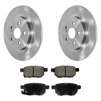 DuraGo® - Plain Rear Brake Kit with Ceramic Pads