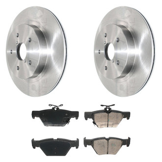 DuraGo® - Plain Rear Brake Kit with Ceramic Pads