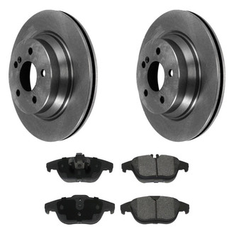 DuraGo® - Plain Rear Brake Kit with Ceramic Pads