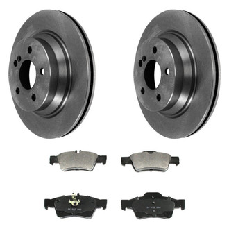 DuraGo® - Plain Rear Brake Kit with Ceramic Pads