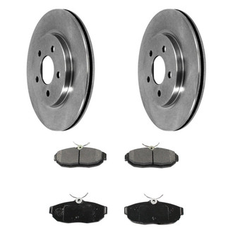 DuraGo® - Plain Rear Brake Kit with Ceramic Pads