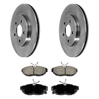 DuraGo® - Plain Rear Brake Kit with Ceramic Pads