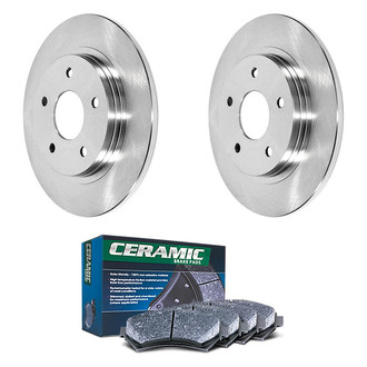DuraGo® - Plain Rear Brake Kit with Ceramic Pads