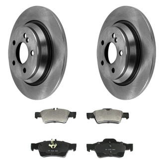 DuraGo® - Plain Rear Brake Kit with Ceramic Pads