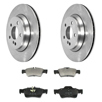 DuraGo® - 1-Piece Plain Brake Kit with Ceramic Brake Pads