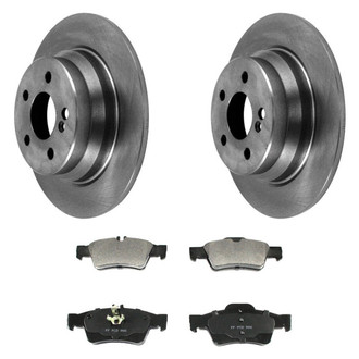 DuraGo® - Plain Rear Brake Kit with Ceramic Pads