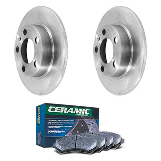 DuraGo® - Plain Rear Brake Kit with Ceramic Pads