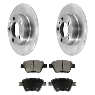 DuraGo® - Plain Rear Brake Kit with Ceramic Pads