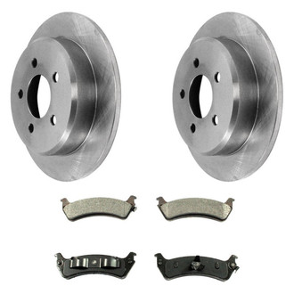 DuraGo® - Plain Rear Brake Kit with Ceramic Pads