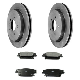 DuraGo® - Plain Rear Brake Kit with Ceramic Pads