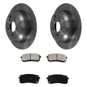 DuraGo® - Plain Rear Brake Kit with Ceramic Pads