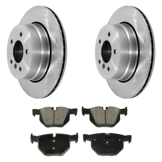 DuraGo® - Plain Rear Brake Kit with Ceramic Pads