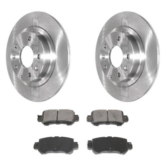 DuraGo® - Plain Rear Brake Kit with Ceramic Pads