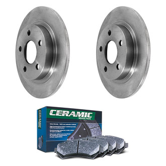 DuraGo® - Plain Rear Brake Kit with Ceramic Pads