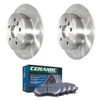DuraGo® - Plain Rear Brake Kit with Ceramic Pads