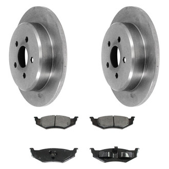 DuraGo® - Plain Rear Brake Kit with Ceramic Pads