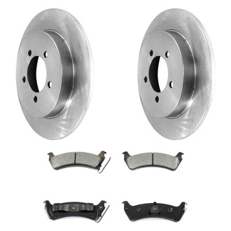 DuraGo® - Plain Rear Brake Kit with Ceramic Pads