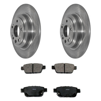 DuraGo® - Plain Rear Brake Kit with Ceramic Pads