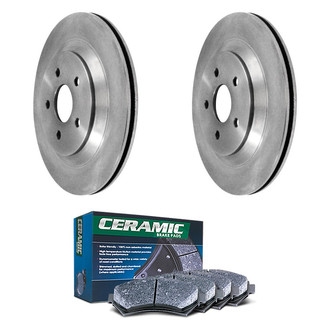 DuraGo® - Plain Rear Brake Kit with Ceramic Pads